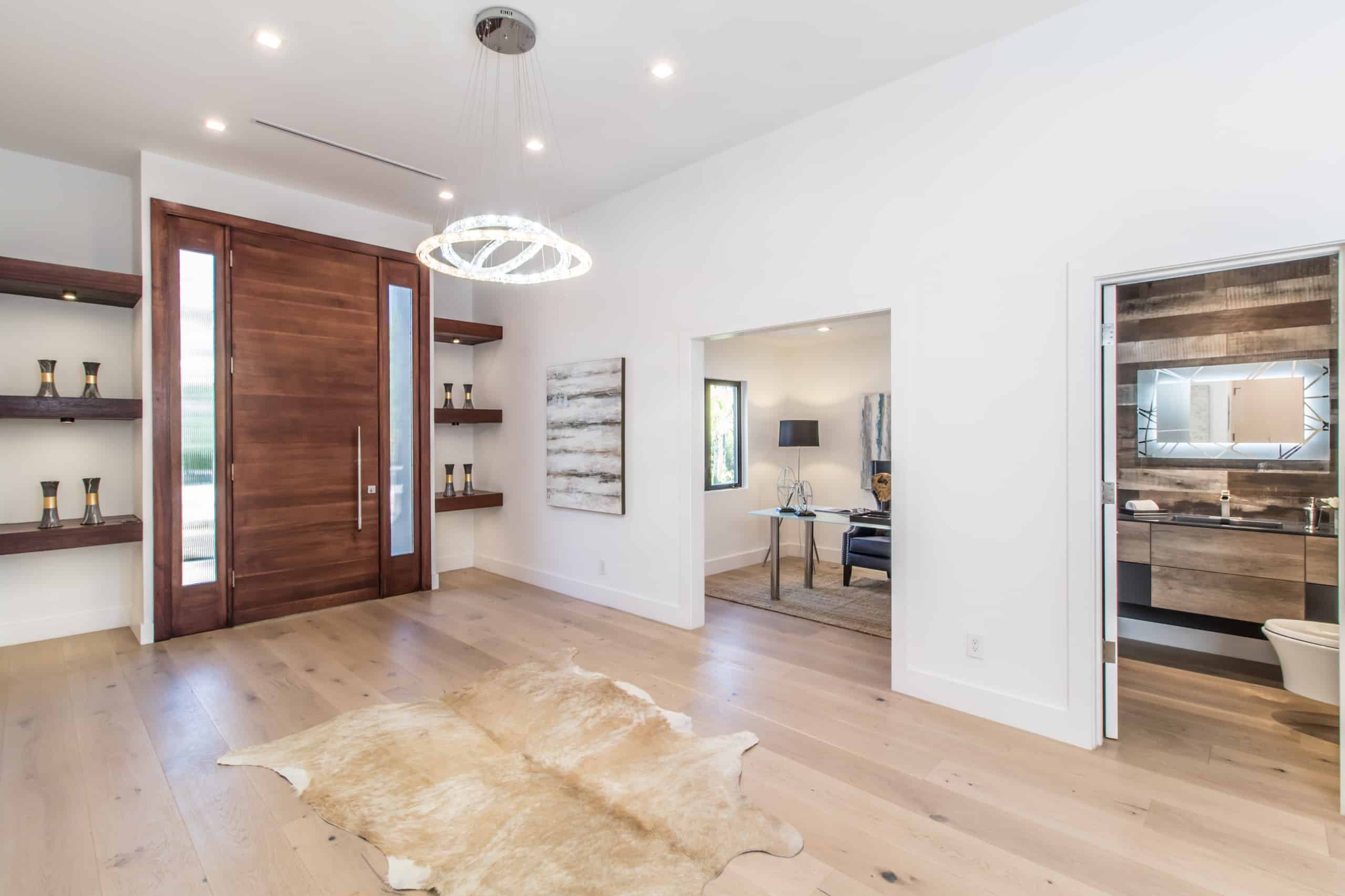 Whole-house renovation down to framing in Calabasas