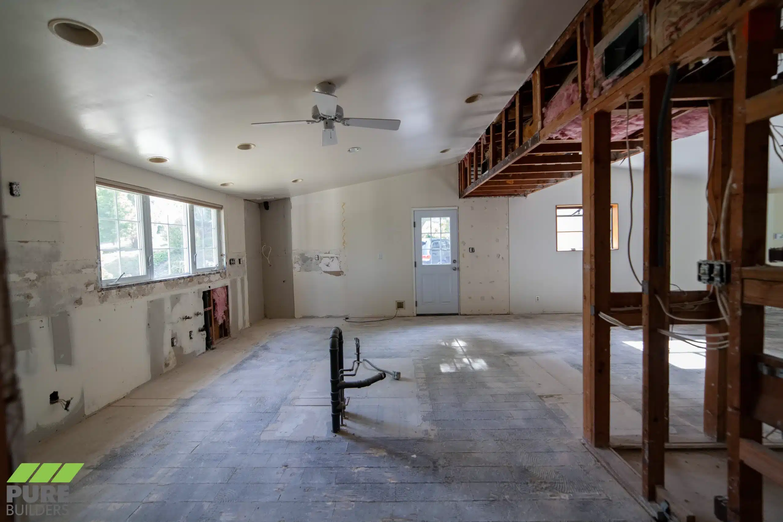 Encino Vista interior remodel progress photo