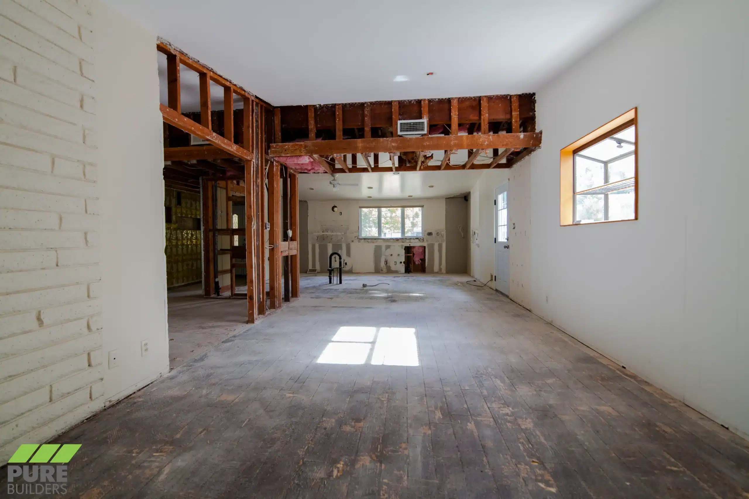 Encino Vista interior remodel progress photo