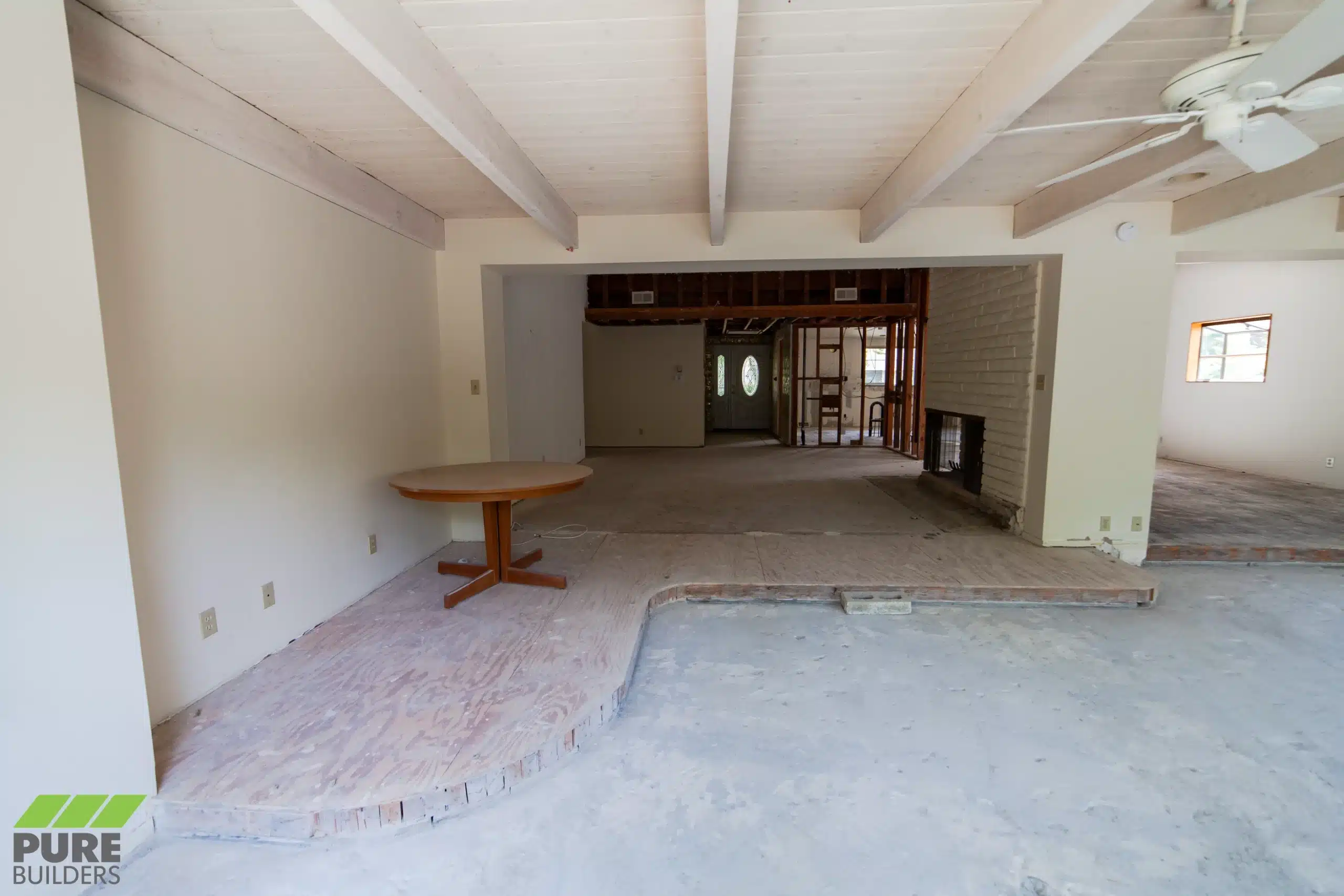 Encino Vista interior remodel progress photo