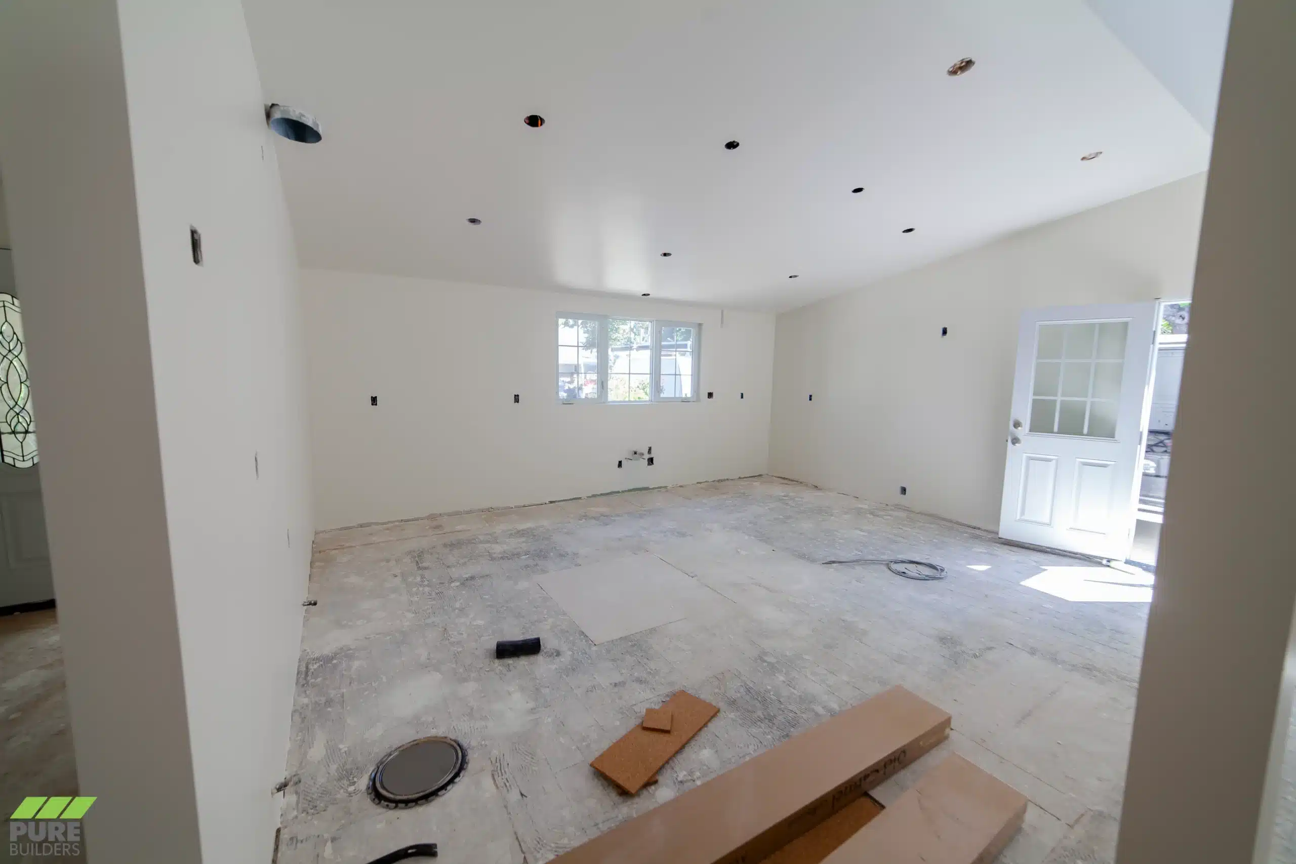 Encino Vista interior remodel progress photo