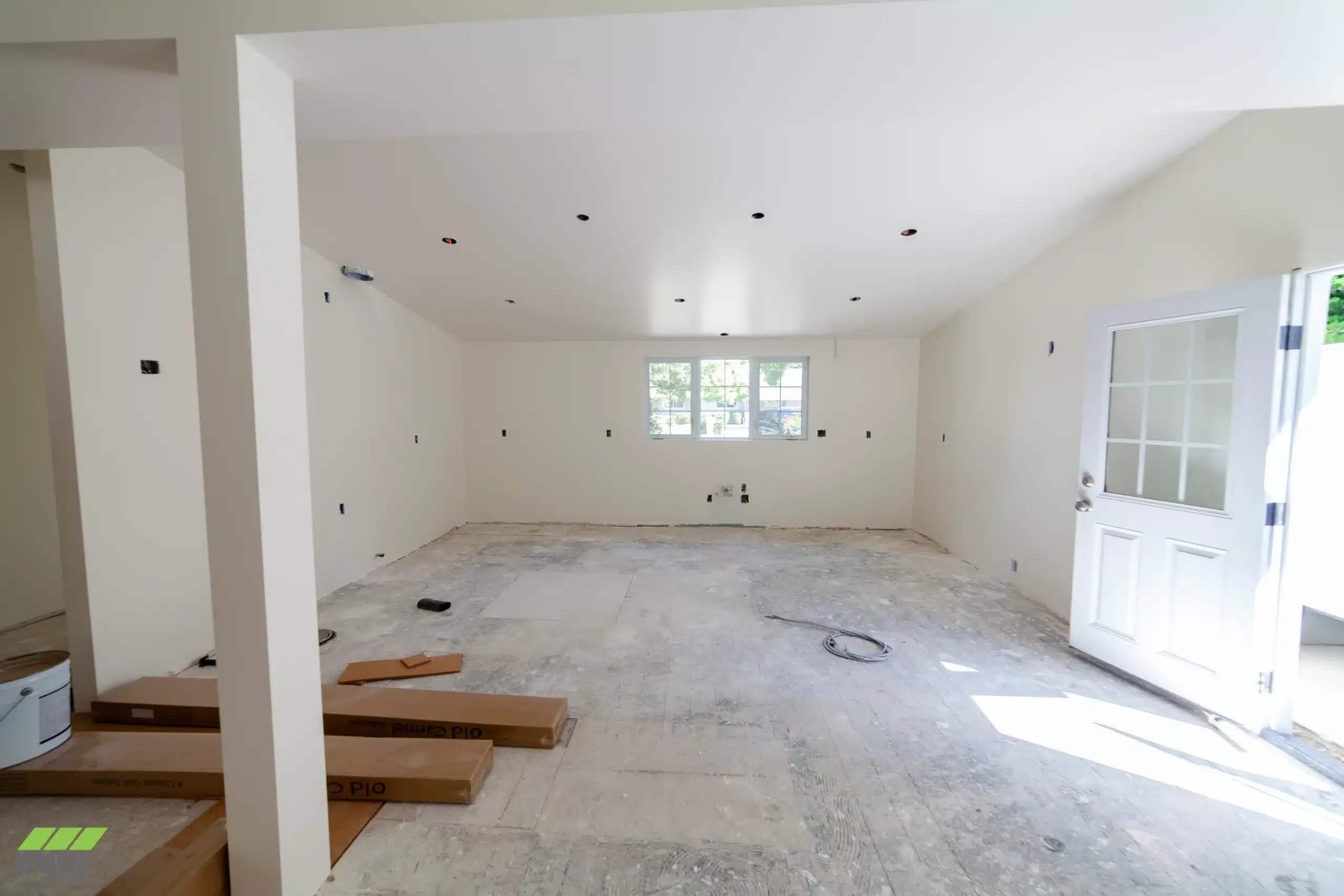 Encino Vista interior remodel progress photo