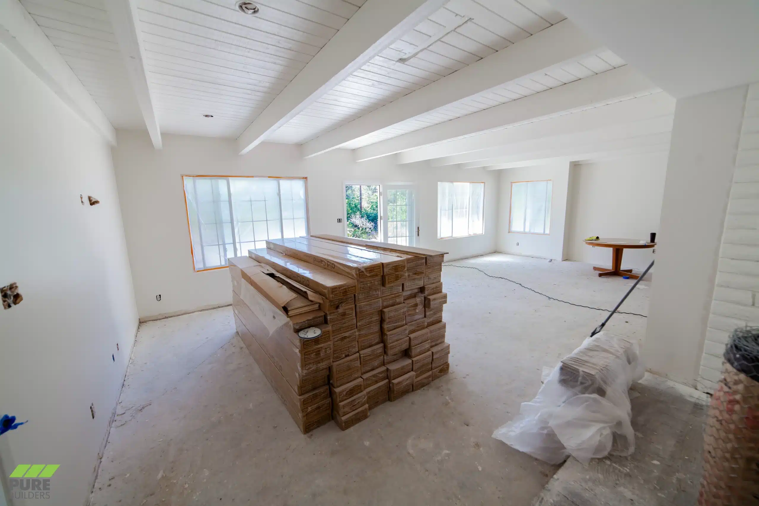 Encino Vista interior remodel progress photo