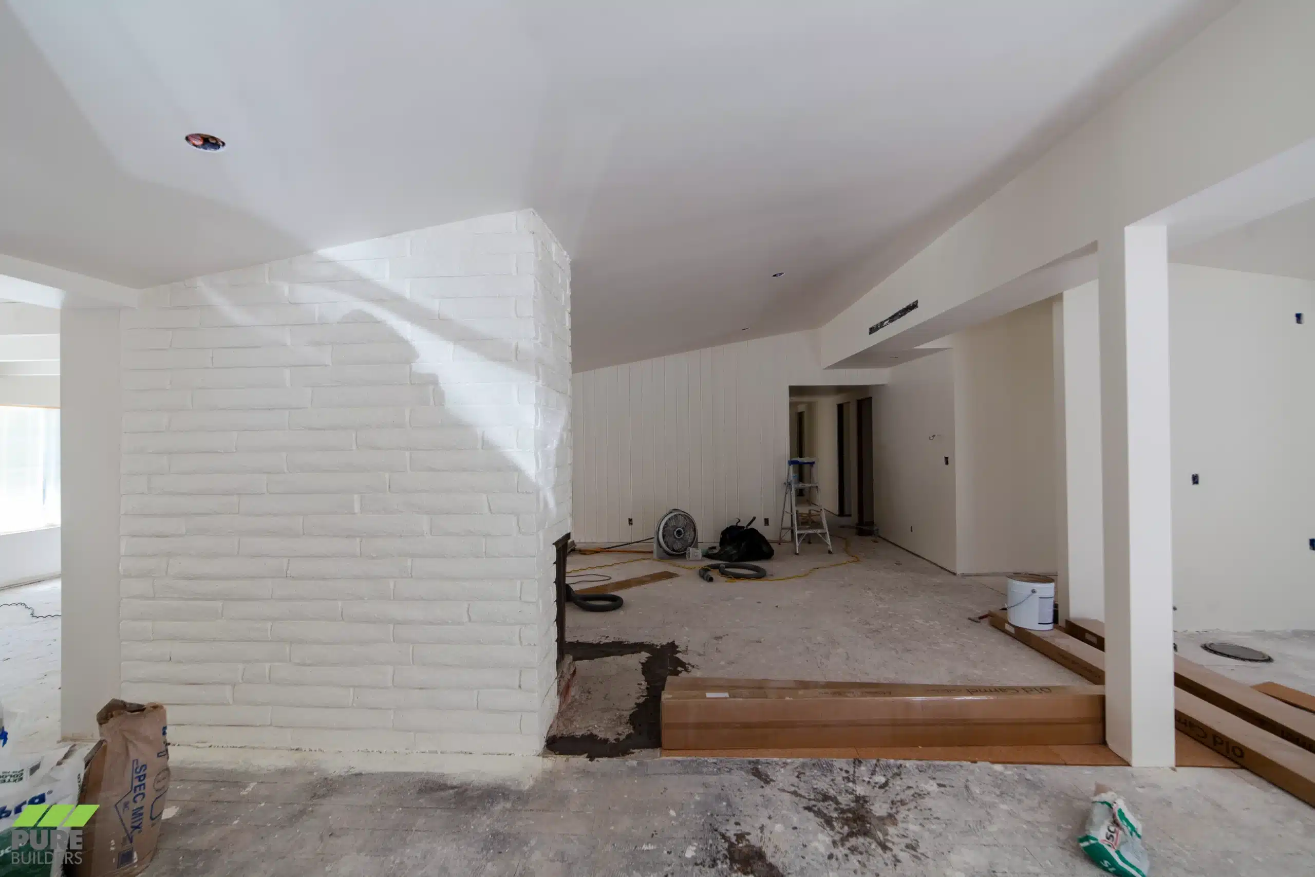 Encino Vista interior remodel progress photo