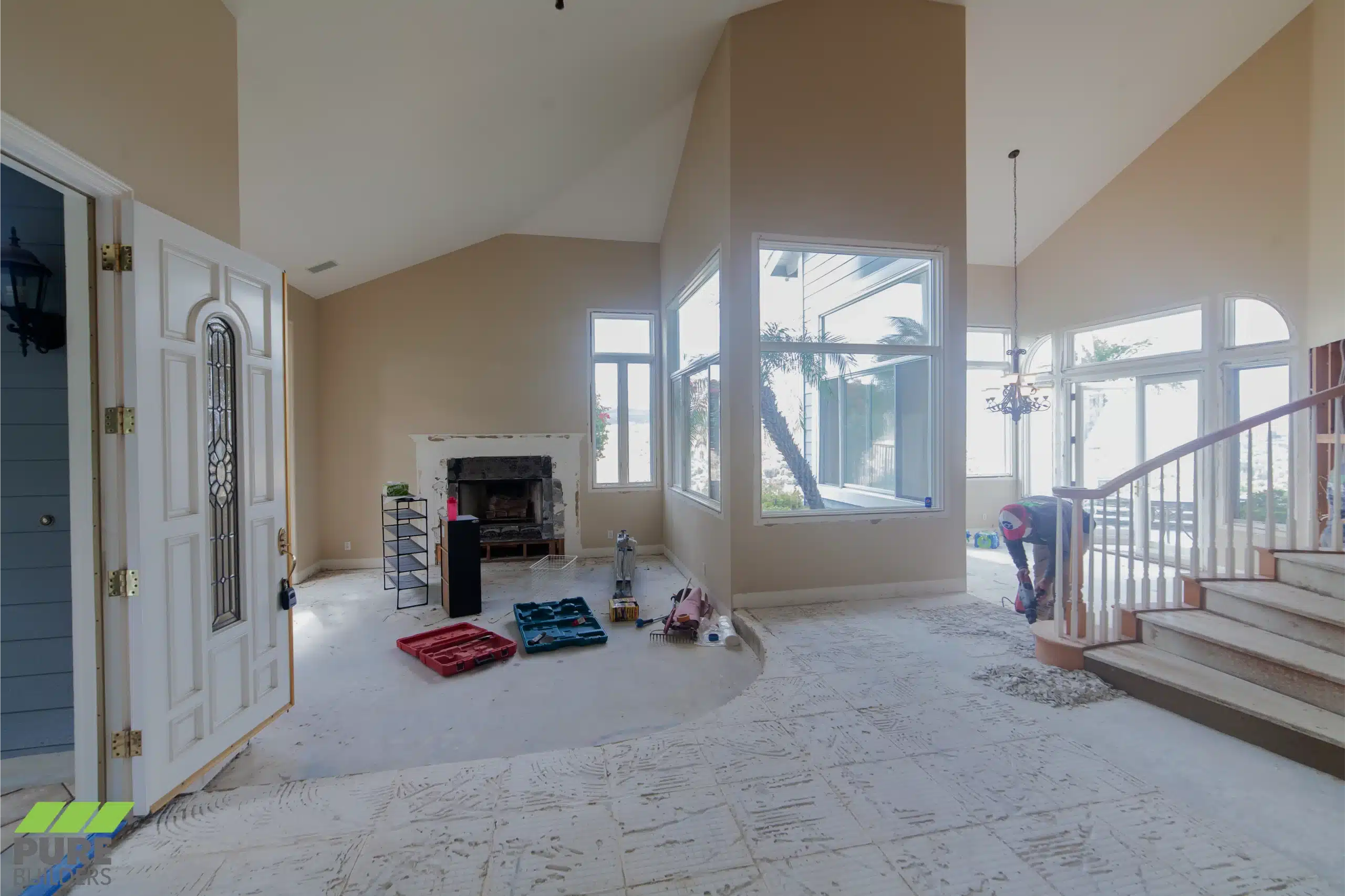 Canterhill interior remodel progress photo