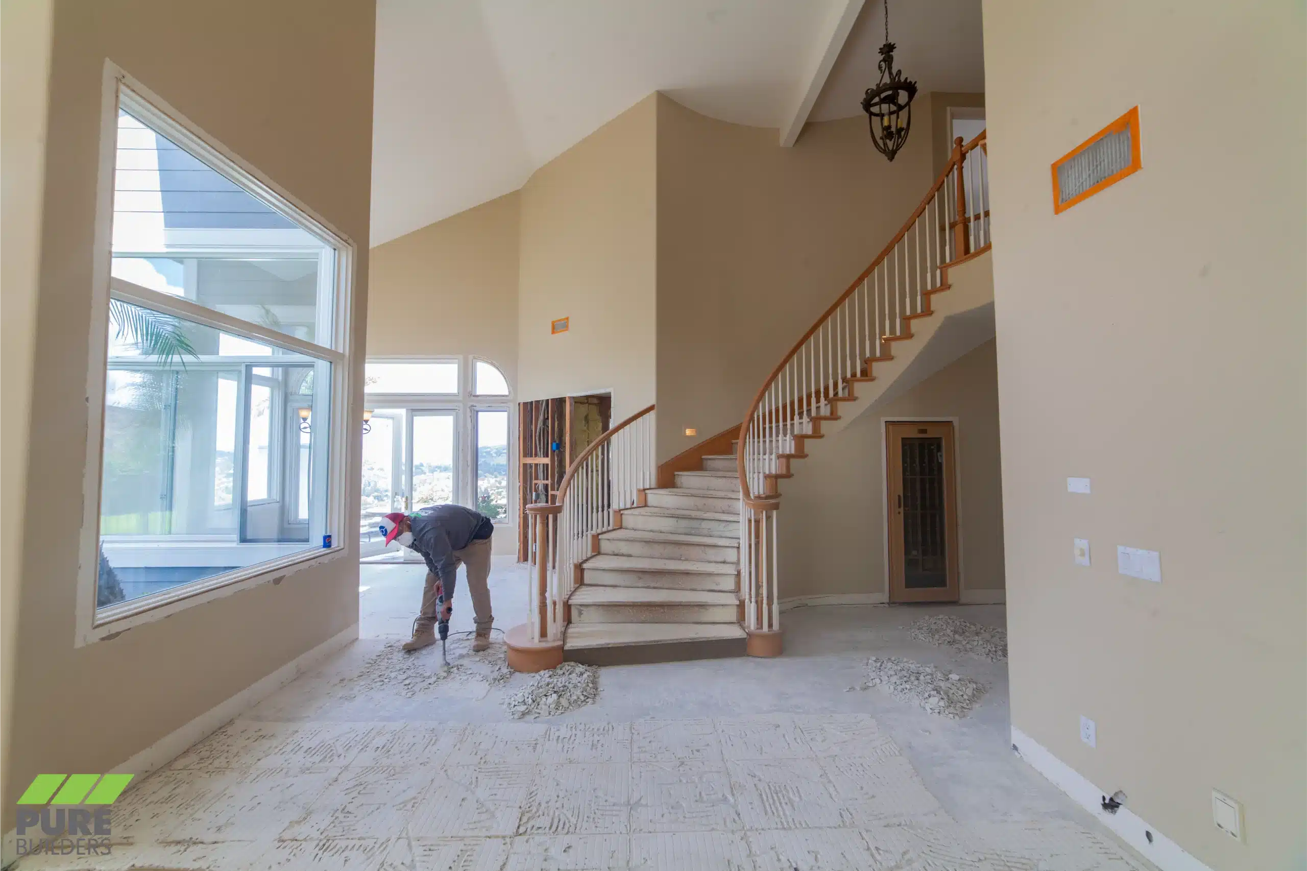 Canterhill interior remodel progress photo