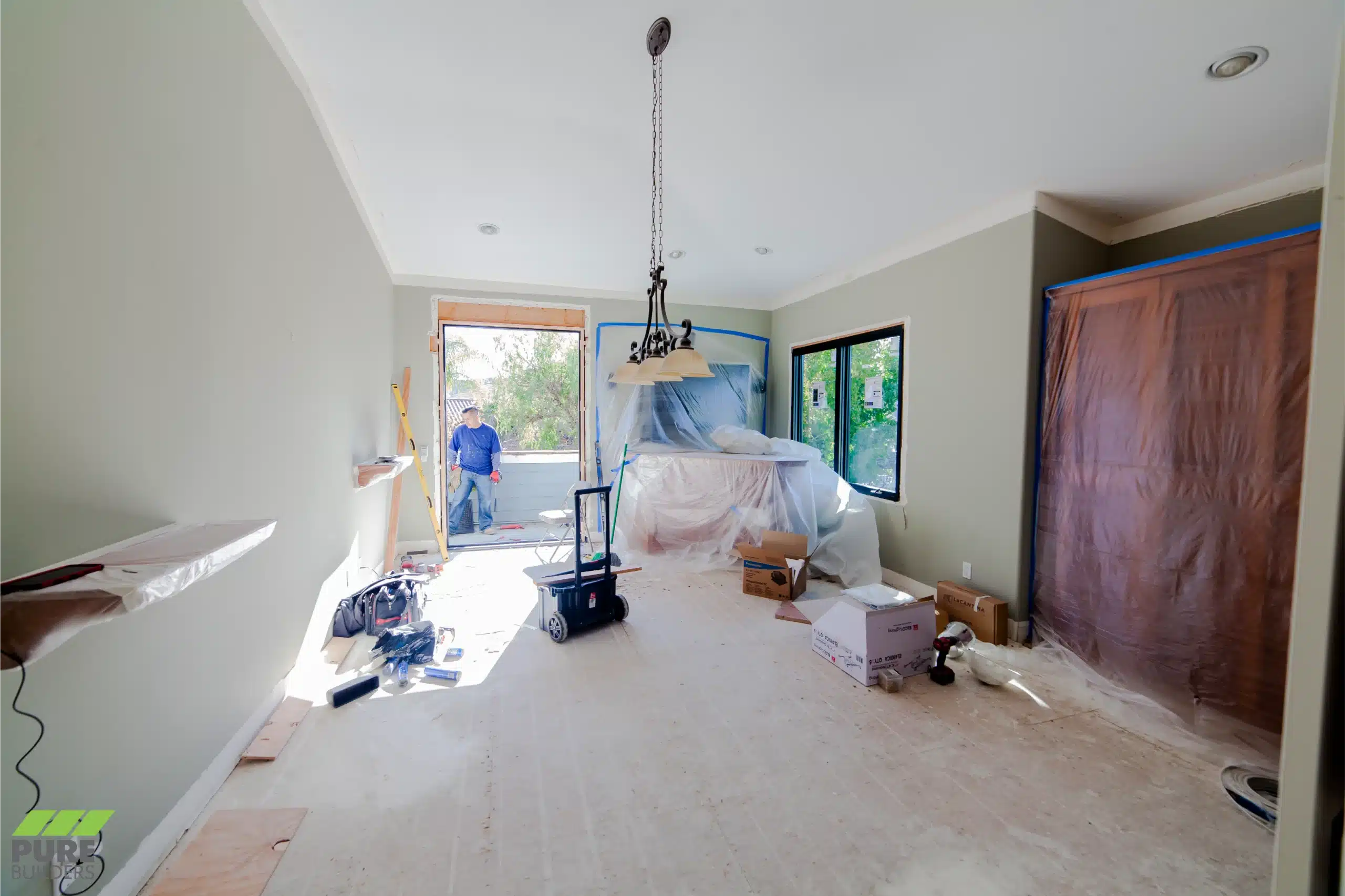 Canterhill interior remodel progress photo