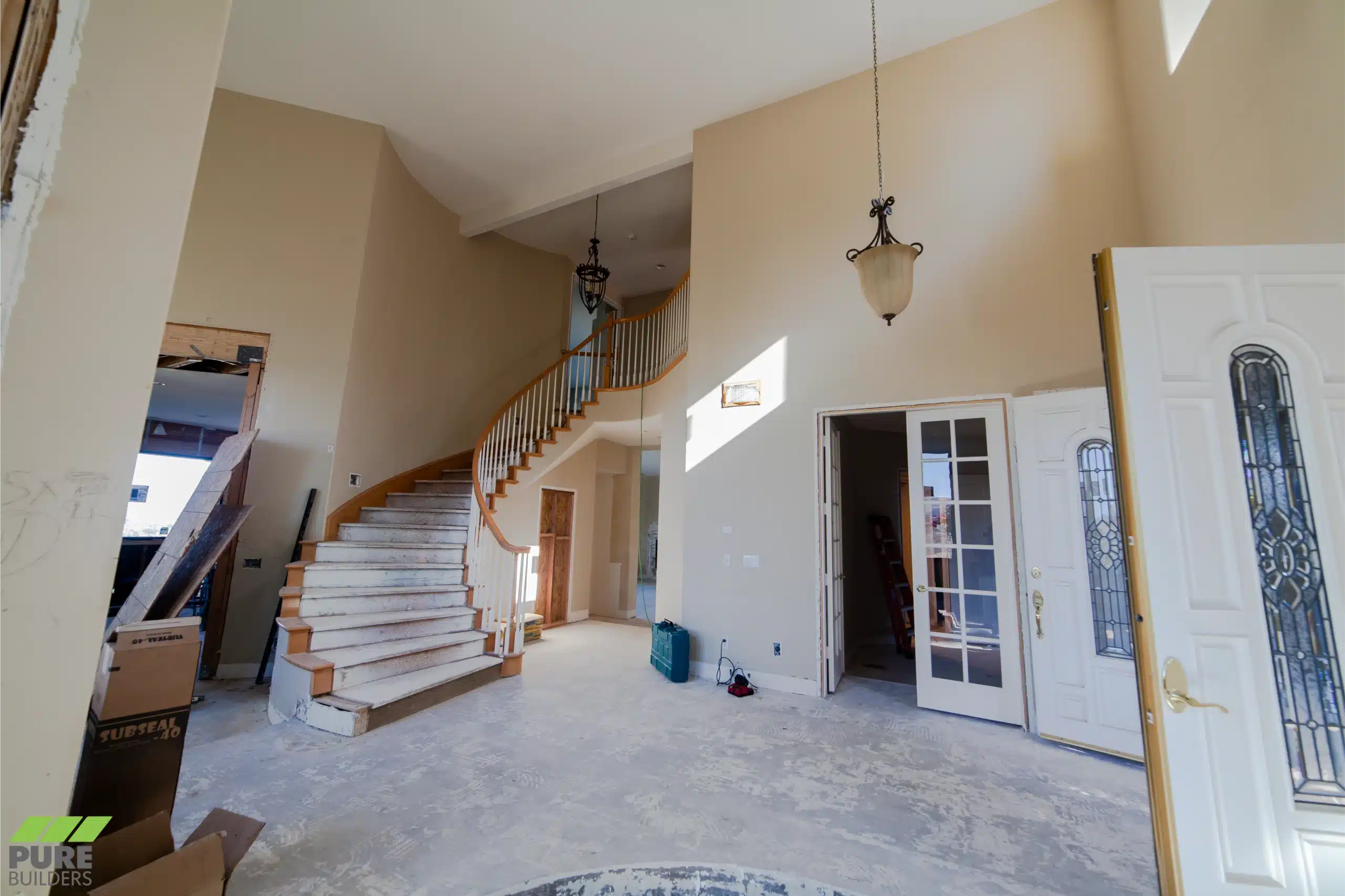 Canterhill interior remodel progress photo